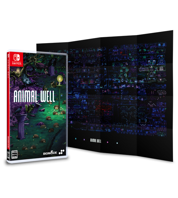 Switch 北米版 新品 Animal Well Limited Run Switch Limited Run #234: ANIMAL WELL – Limited Run Games