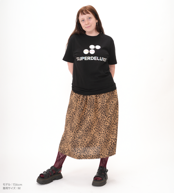 SUPERDELUXE GAMES Tシャツ レインボー箔押し