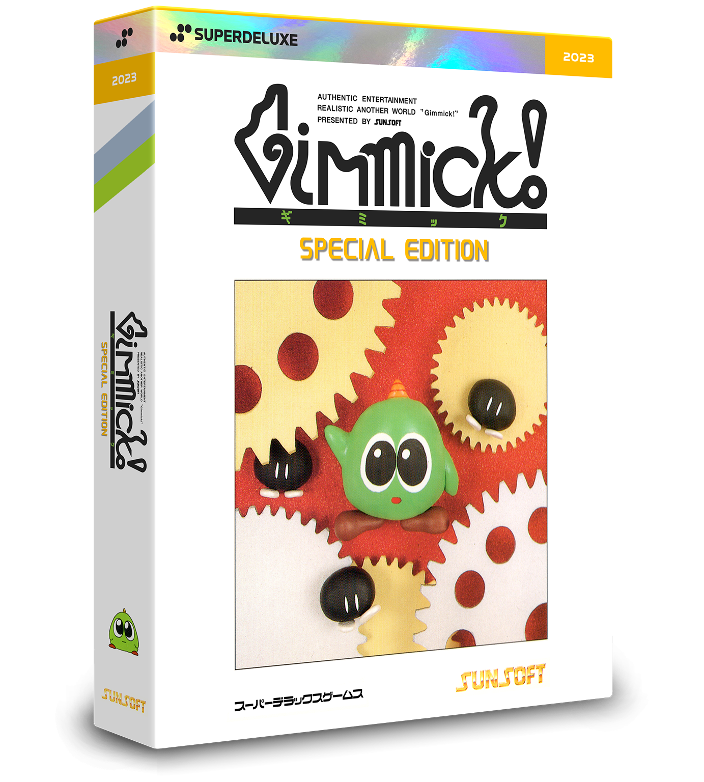 Gimmick Special Edition DELUXE 1st RUN SUPERDELUXE GAMES gimmick-special-edition-deluxe-1st-run-superdeluxe-games