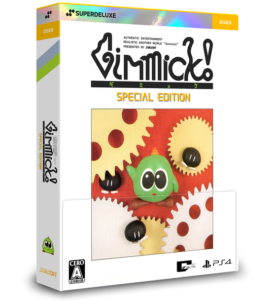 Gimmick! Special Edition DELUXE 1st RUN Edition – SUPERDELUXE GAMES Gimmick! Special Edition DELUXE 1st RUN Edition – SUPERDELUXE GAMES